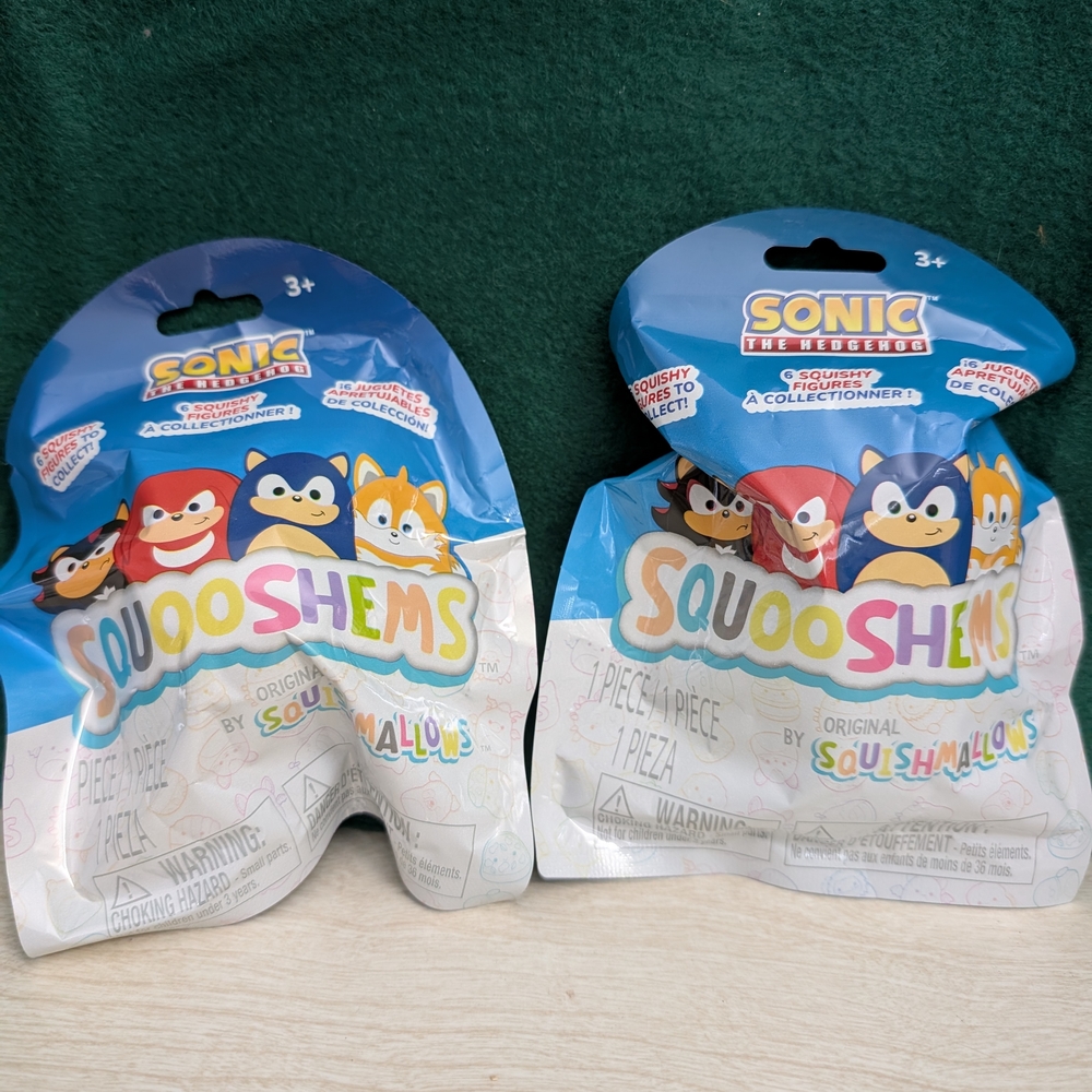 Squooshems Sonic The Hedgehog edgehog